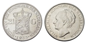 2 1-2 gulden wilhelmina 1929793
